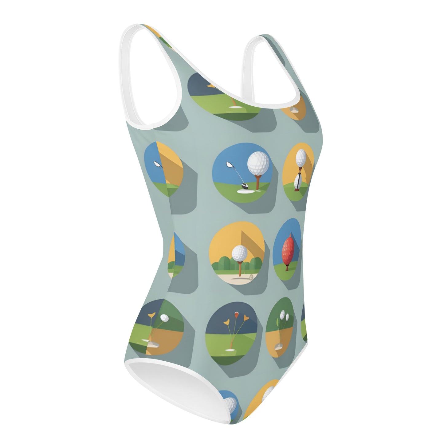 All-Over Print Youth Swimsuit