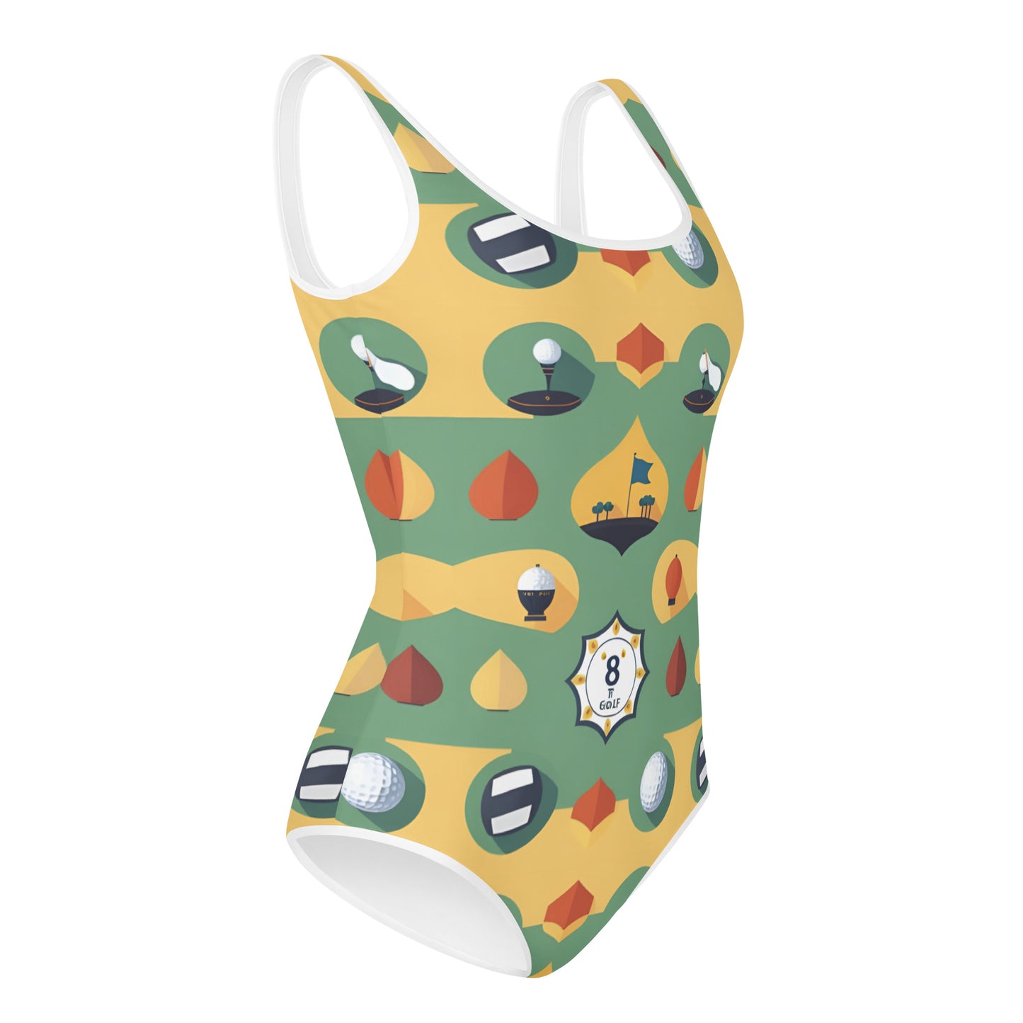 All-Over Print Youth Swimsuit