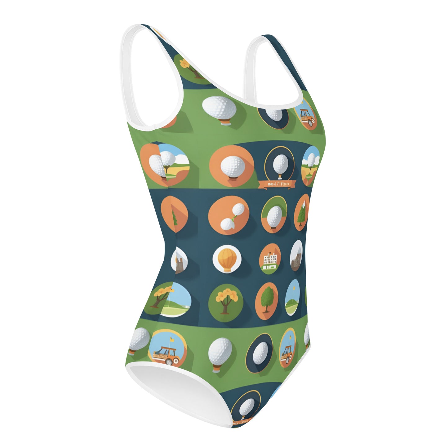 All-Over Print Youth Swimsuit