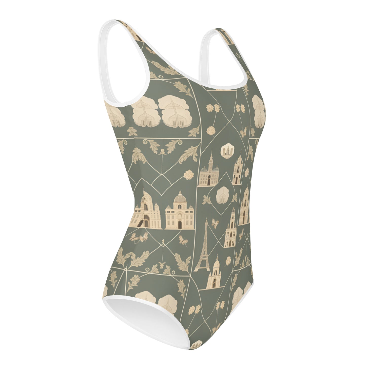 All-Over Print Youth Swimsuit