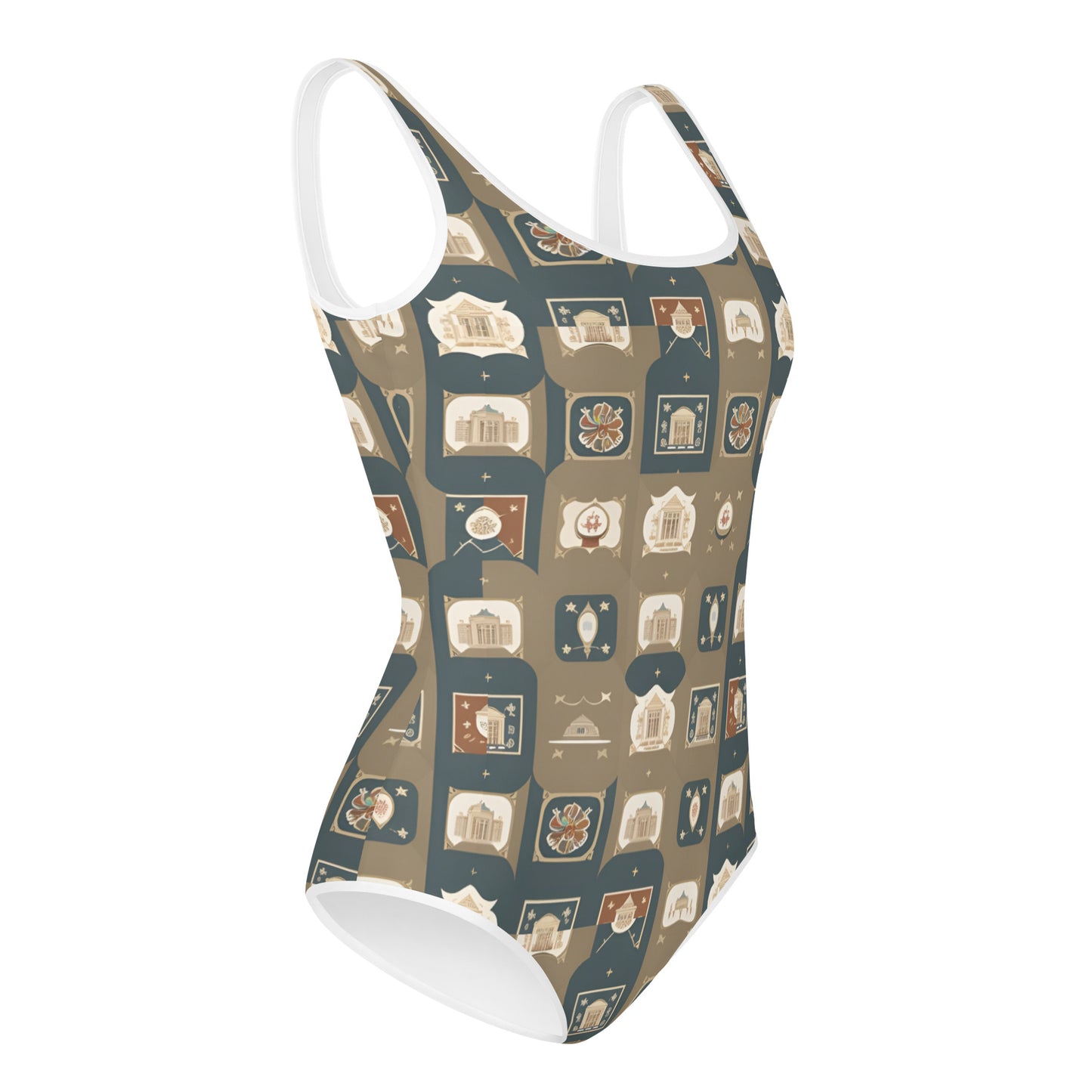 All-Over Print Youth Swimsuit