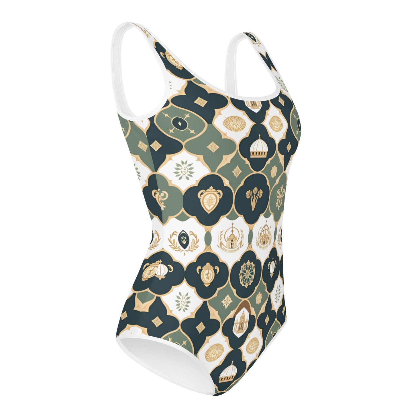 All-Over Print Youth Swimsuit