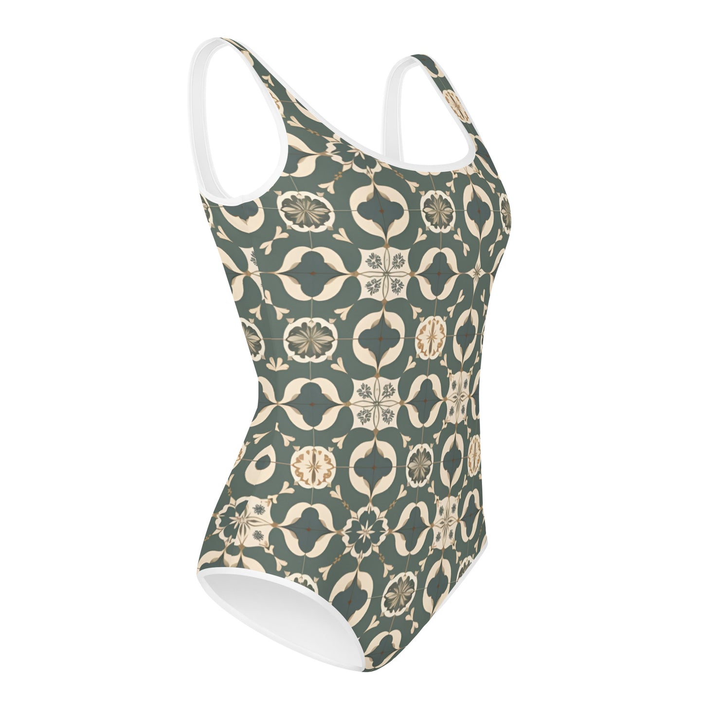 All-Over Print Youth Swimsuit