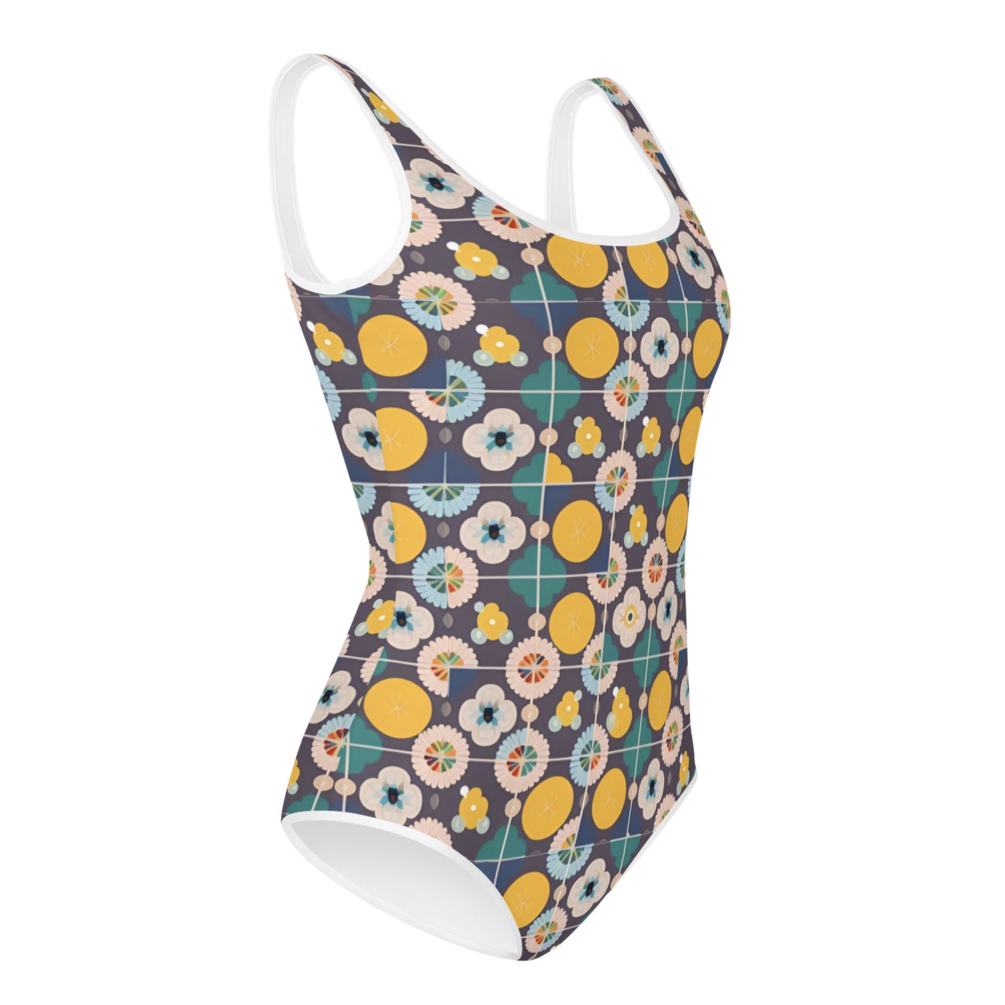 All-Over Print Youth Swimsuit