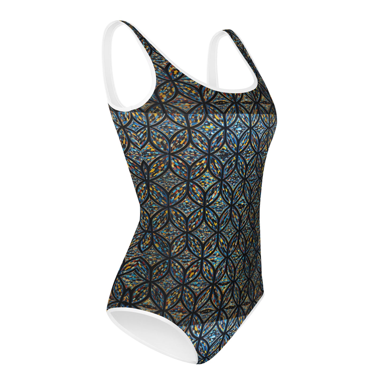 All-Over Print Youth Swimsuit