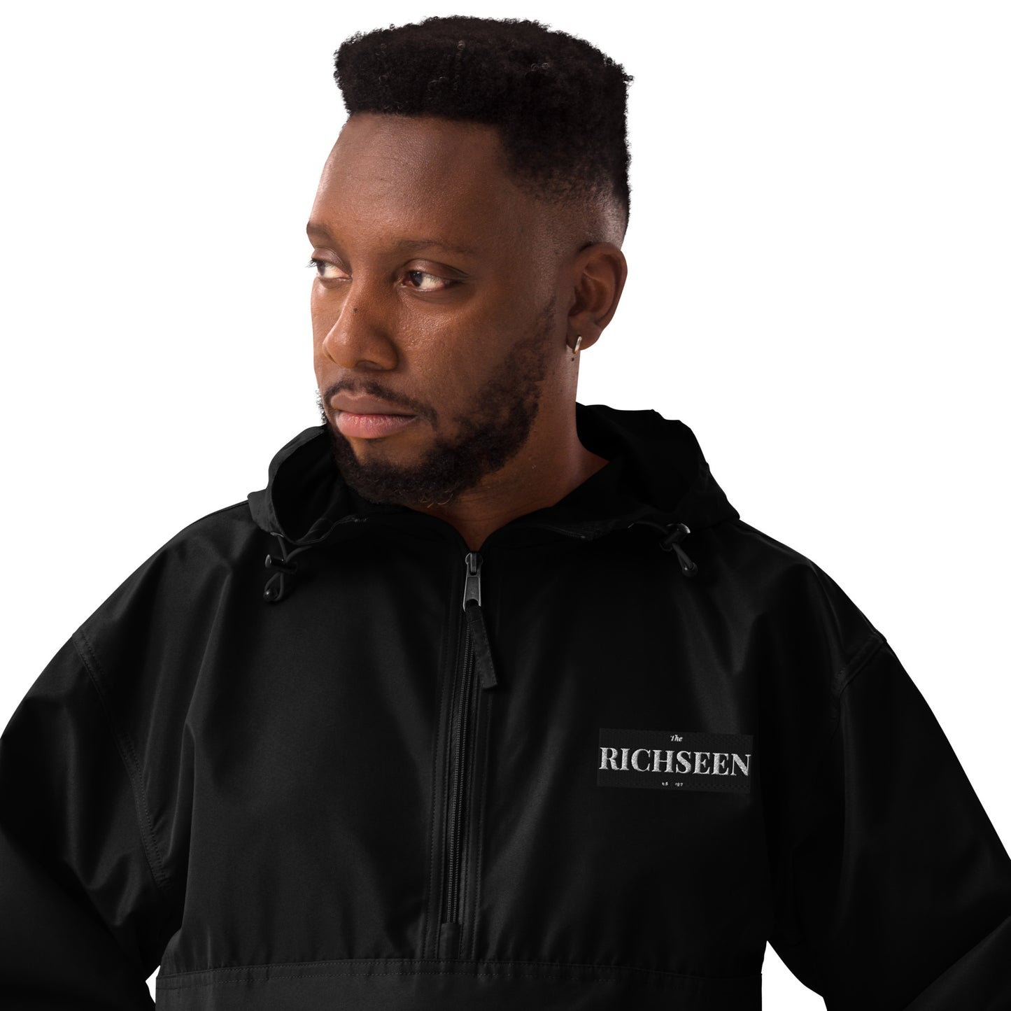 RICHSEEN broidered Champion Packable Jacket