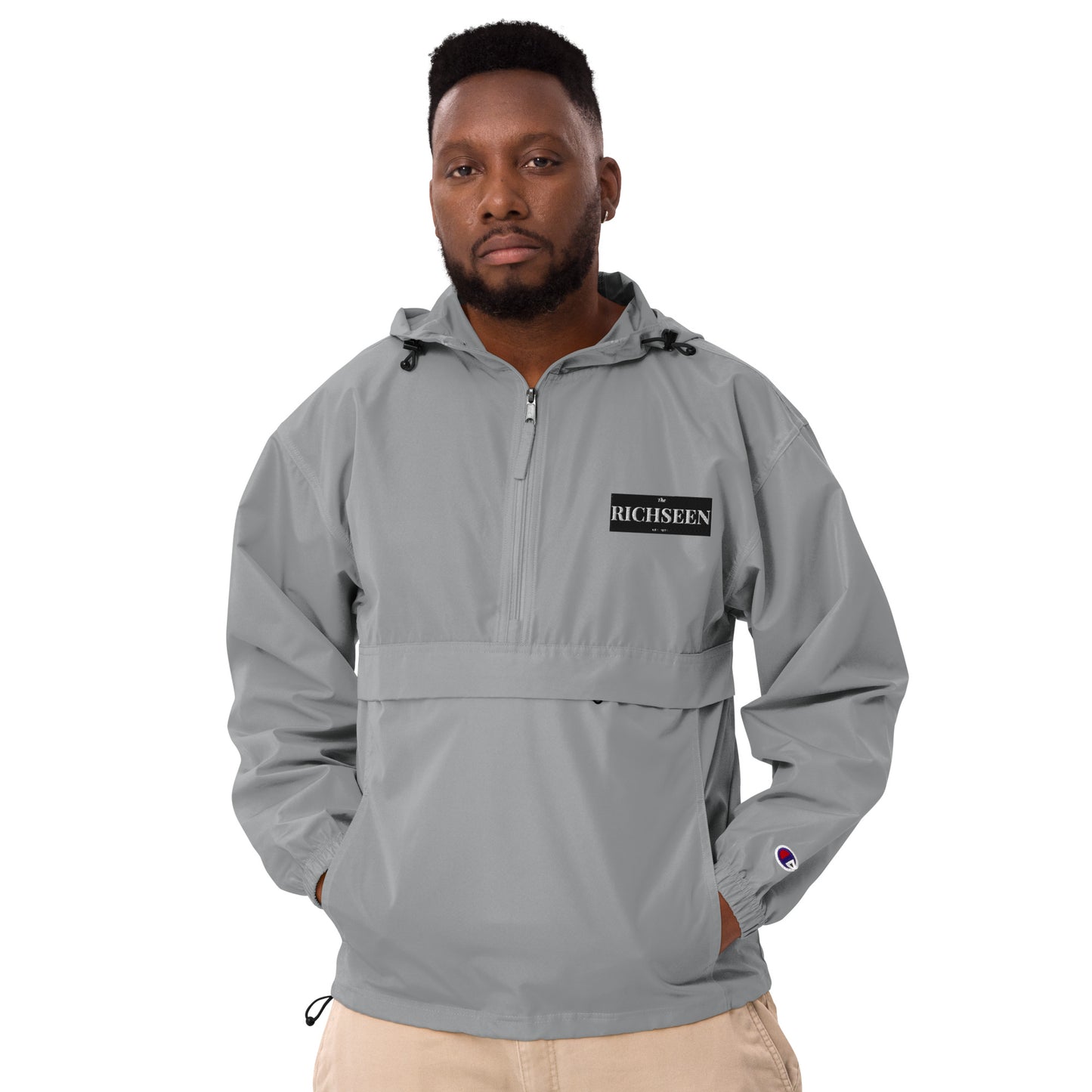 RICHSEEN broidered Champion Packable Jacket