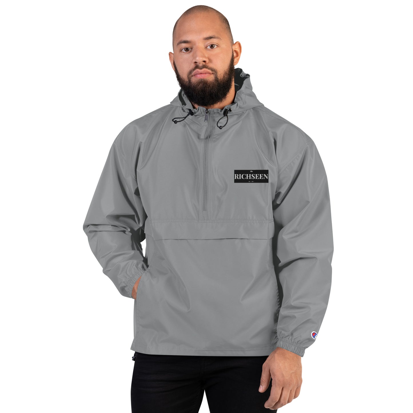 RICHSEEN broidered Champion Packable Jacket