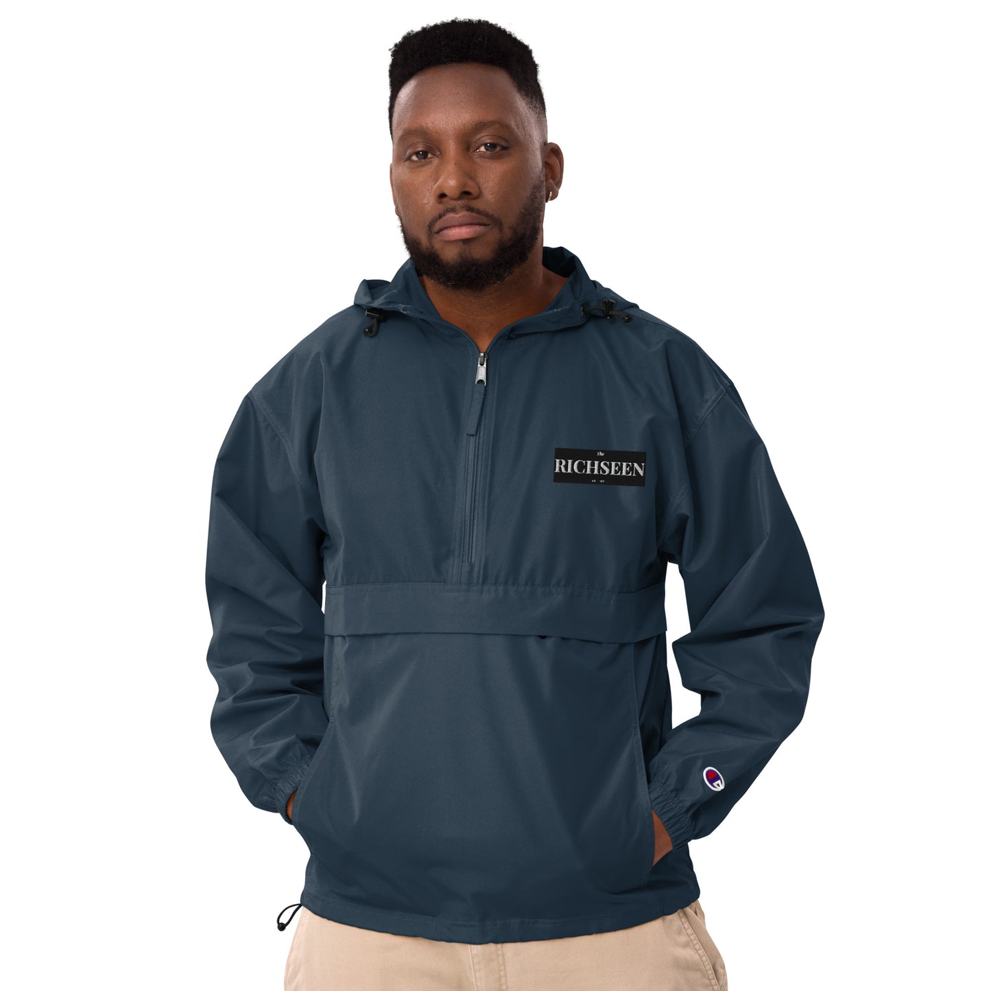 RICHSEEN broidered Champion Packable Jacket