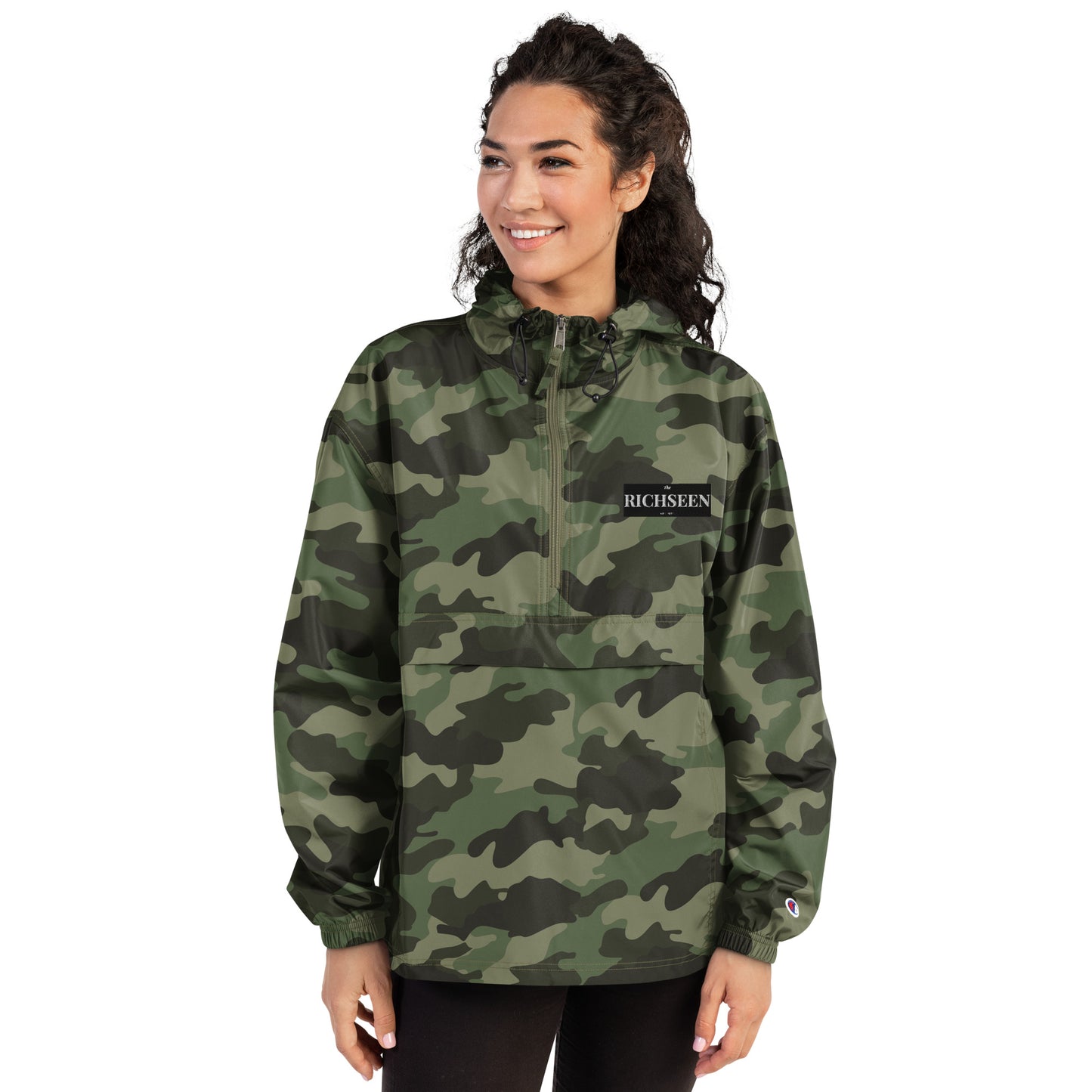 RICHSEEN broidered Champion Packable Jacket