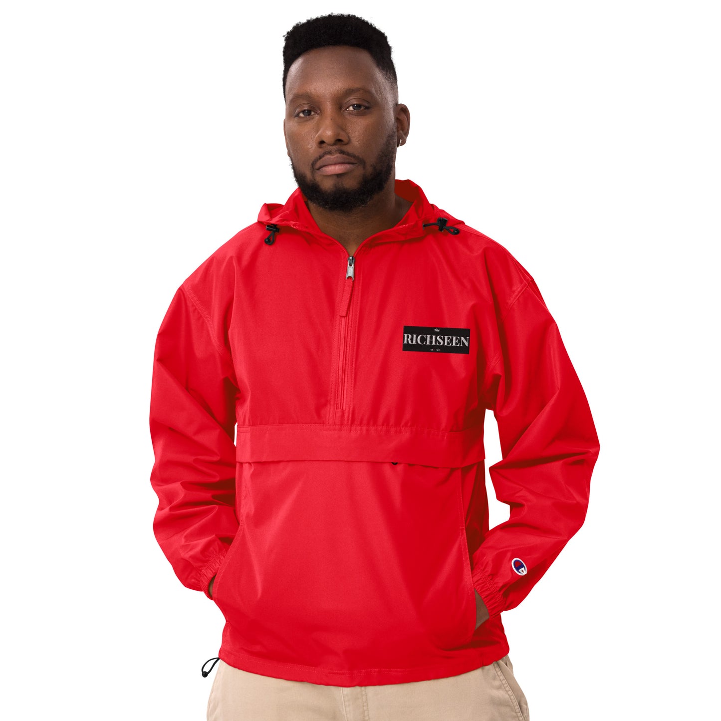 RICHSEEN broidered Champion Packable Jacket