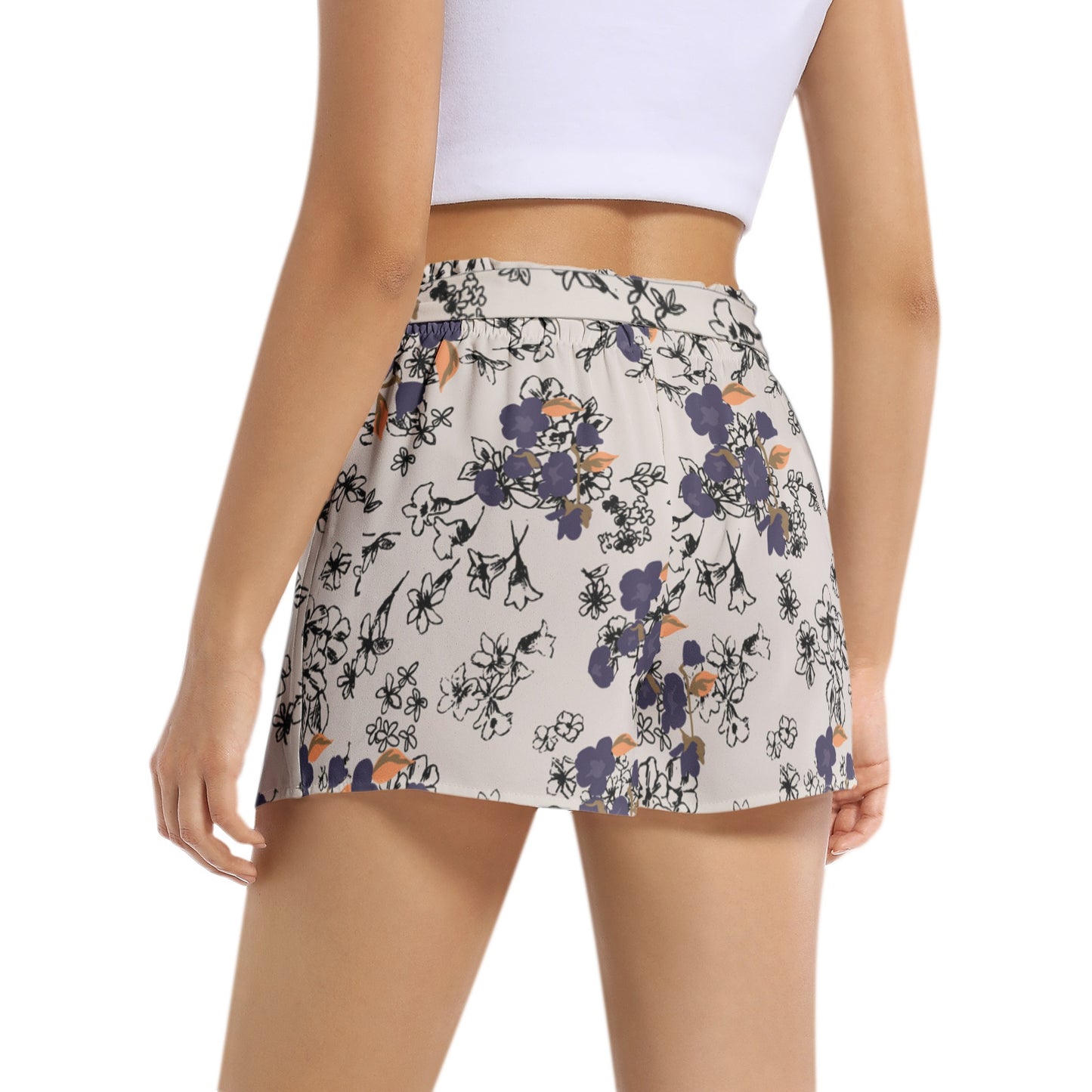 Women's Belted Short