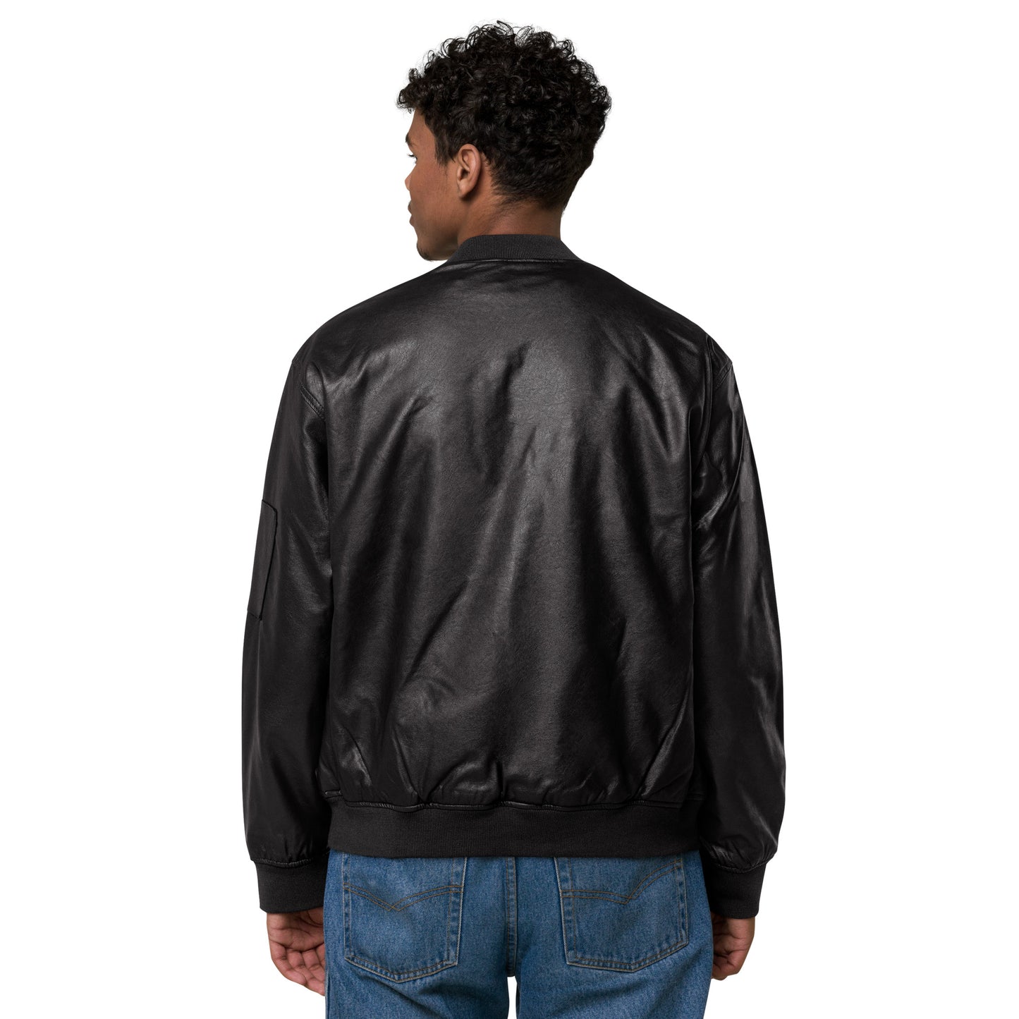 RICHSEEN Leather Bomber Jacket