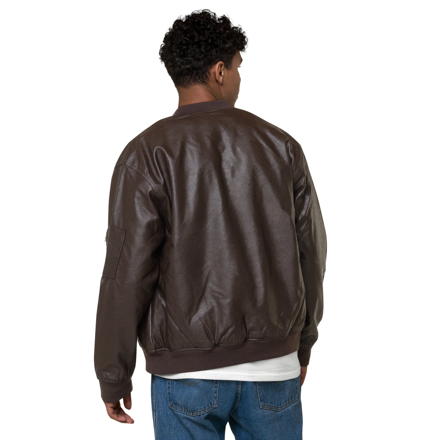 RICHSEEN Leather Bomber Jacket