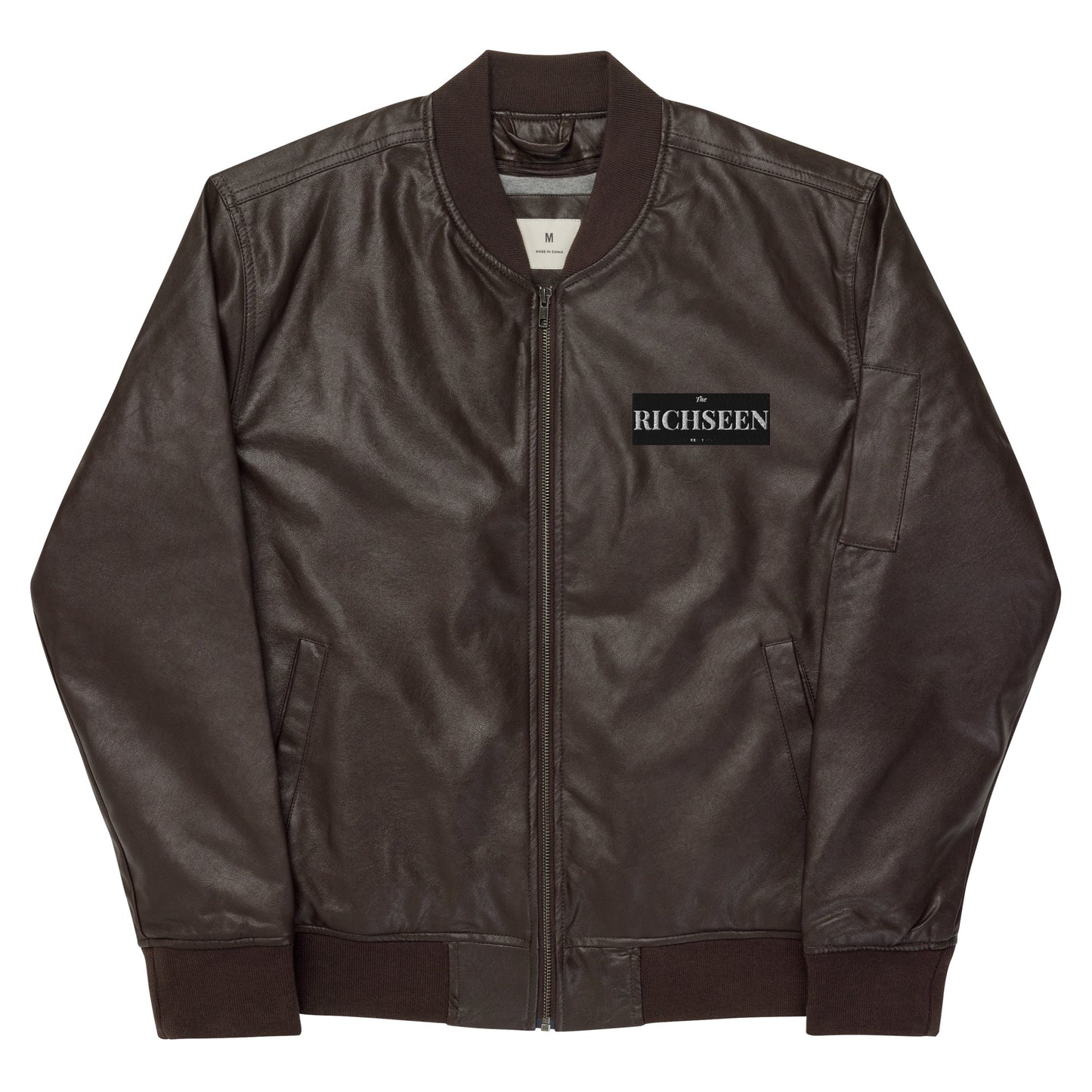 RICHSEEN Leather Bomber Jacket