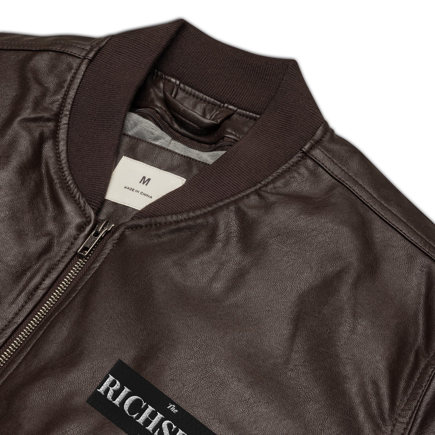 RICHSEEN Leather Bomber Jacket