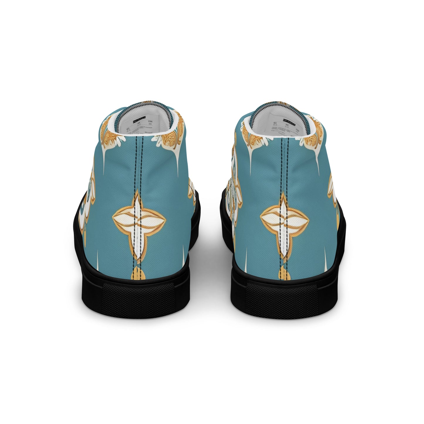 Men’s high top canvas shoes