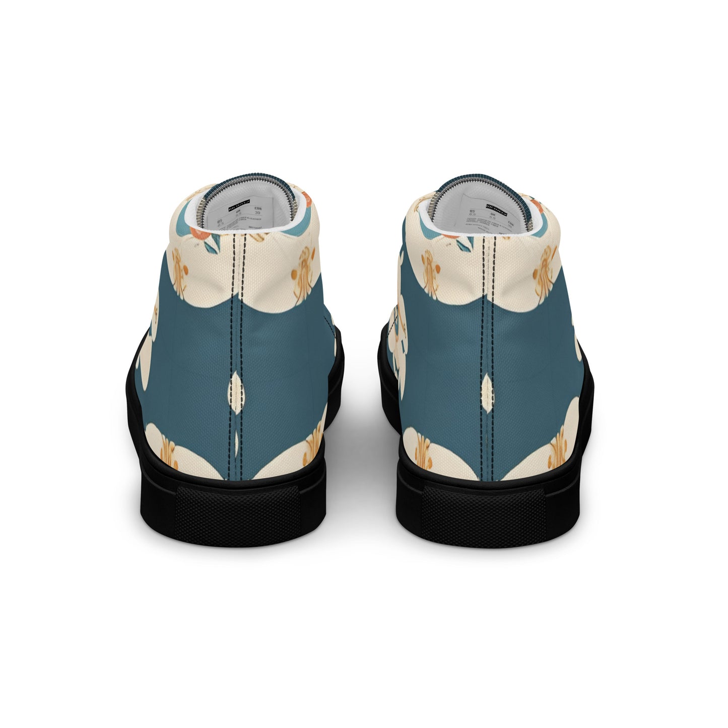 Men’s high top canvas shoes