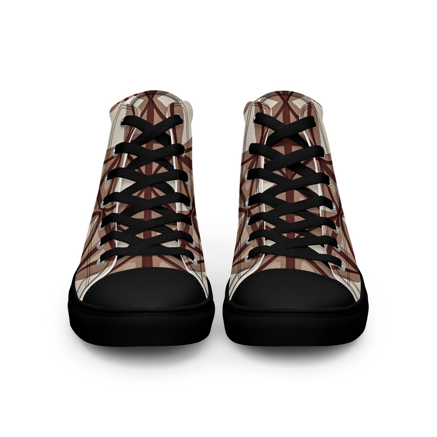 Men’s high top canvas shoes