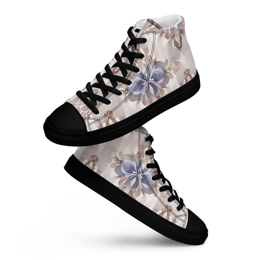 Men’s high top canvas shoes