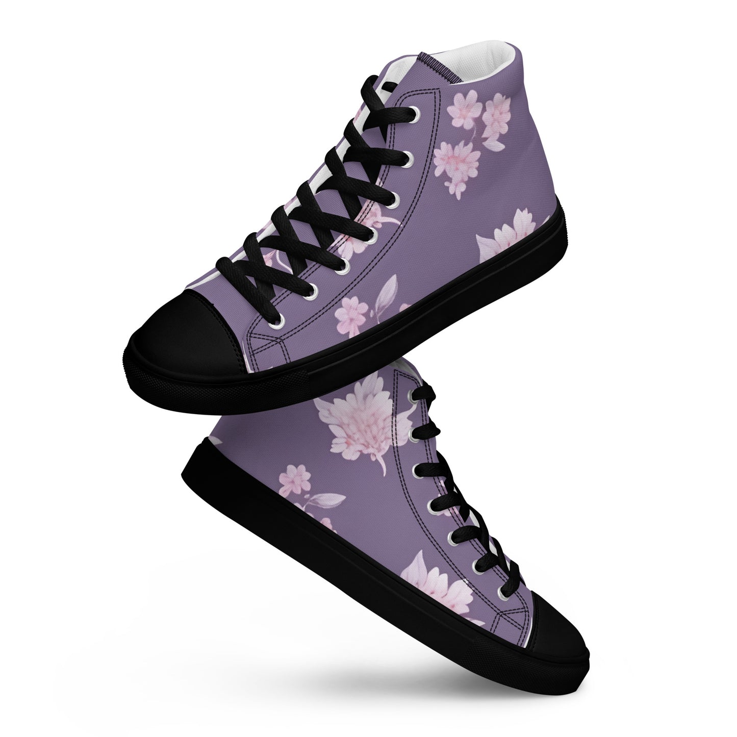 Men’s high top canvas shoes