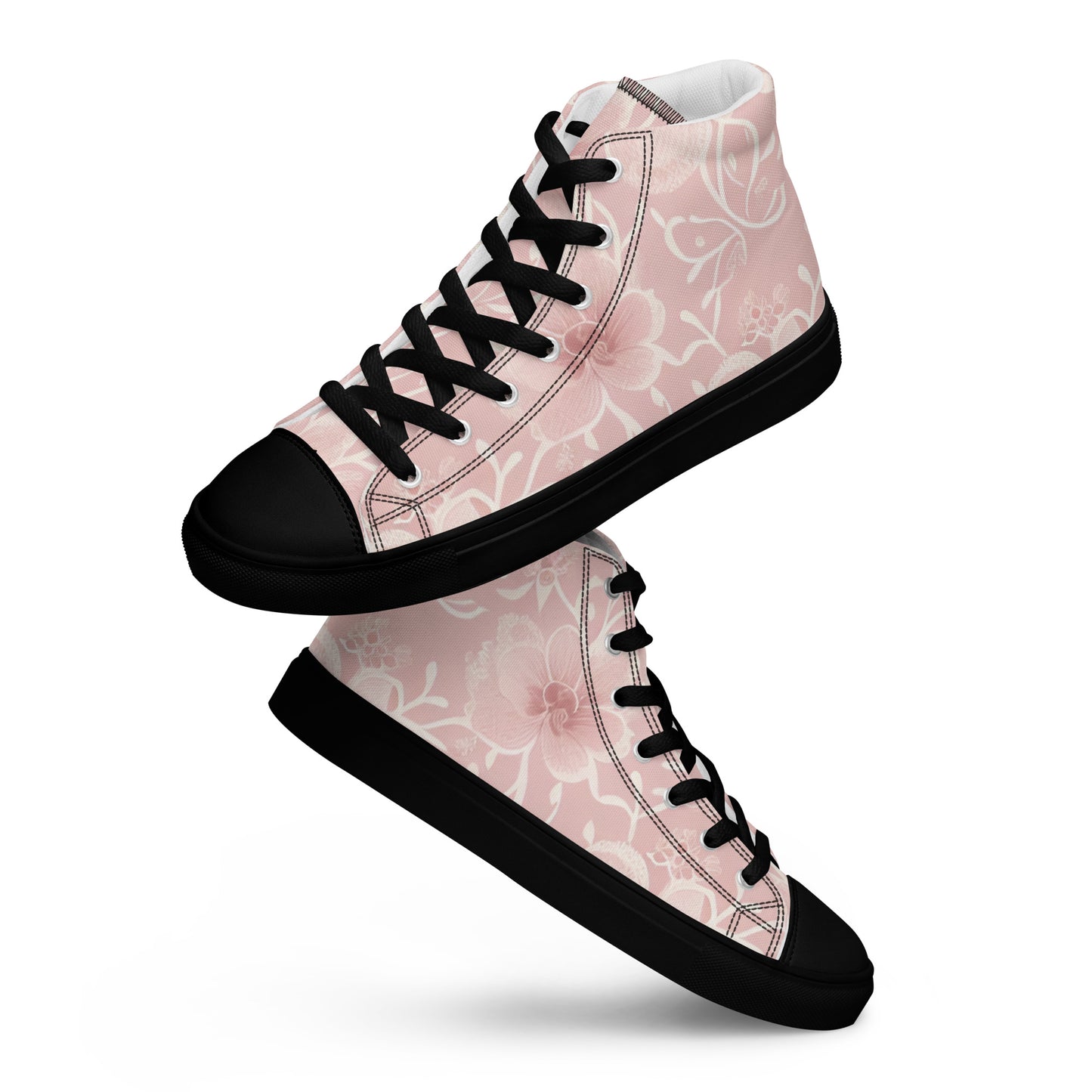 Men’s high top canvas shoes