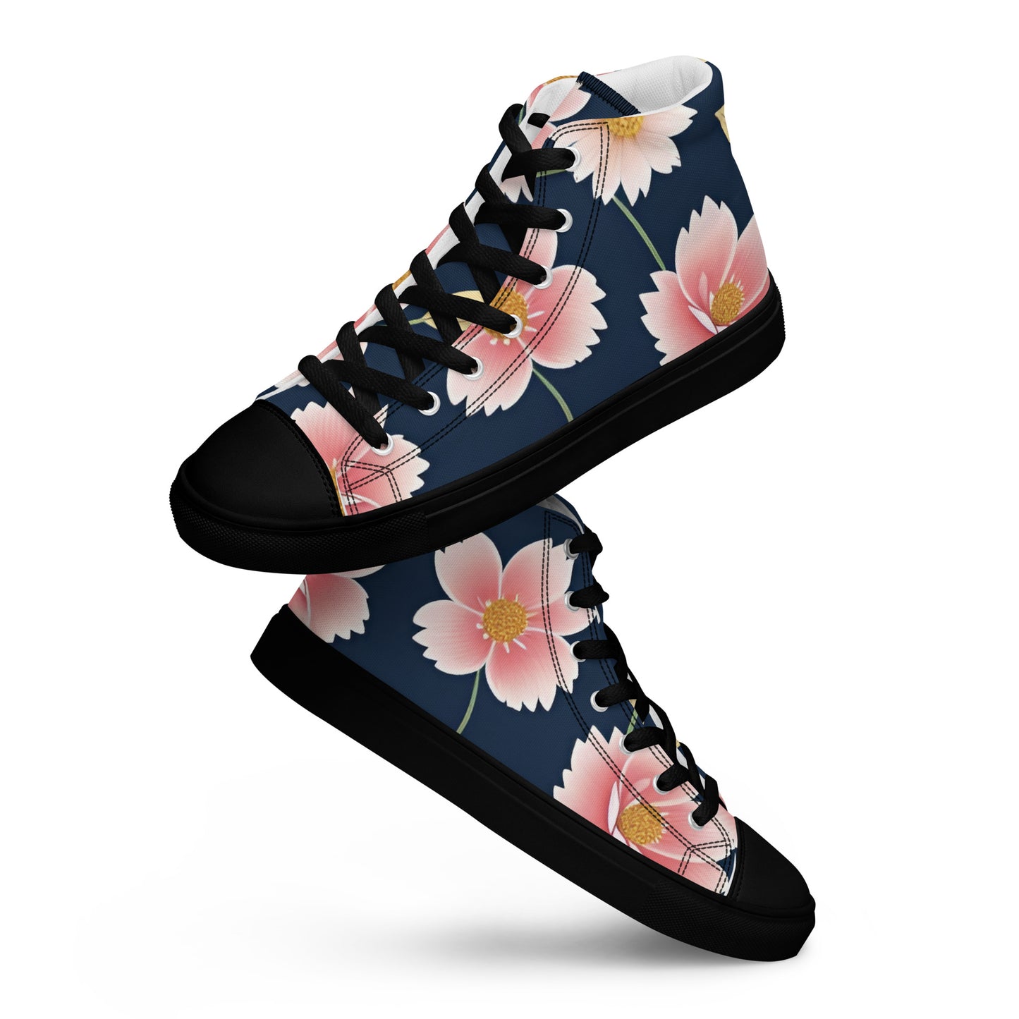 Men’s high top canvas shoes