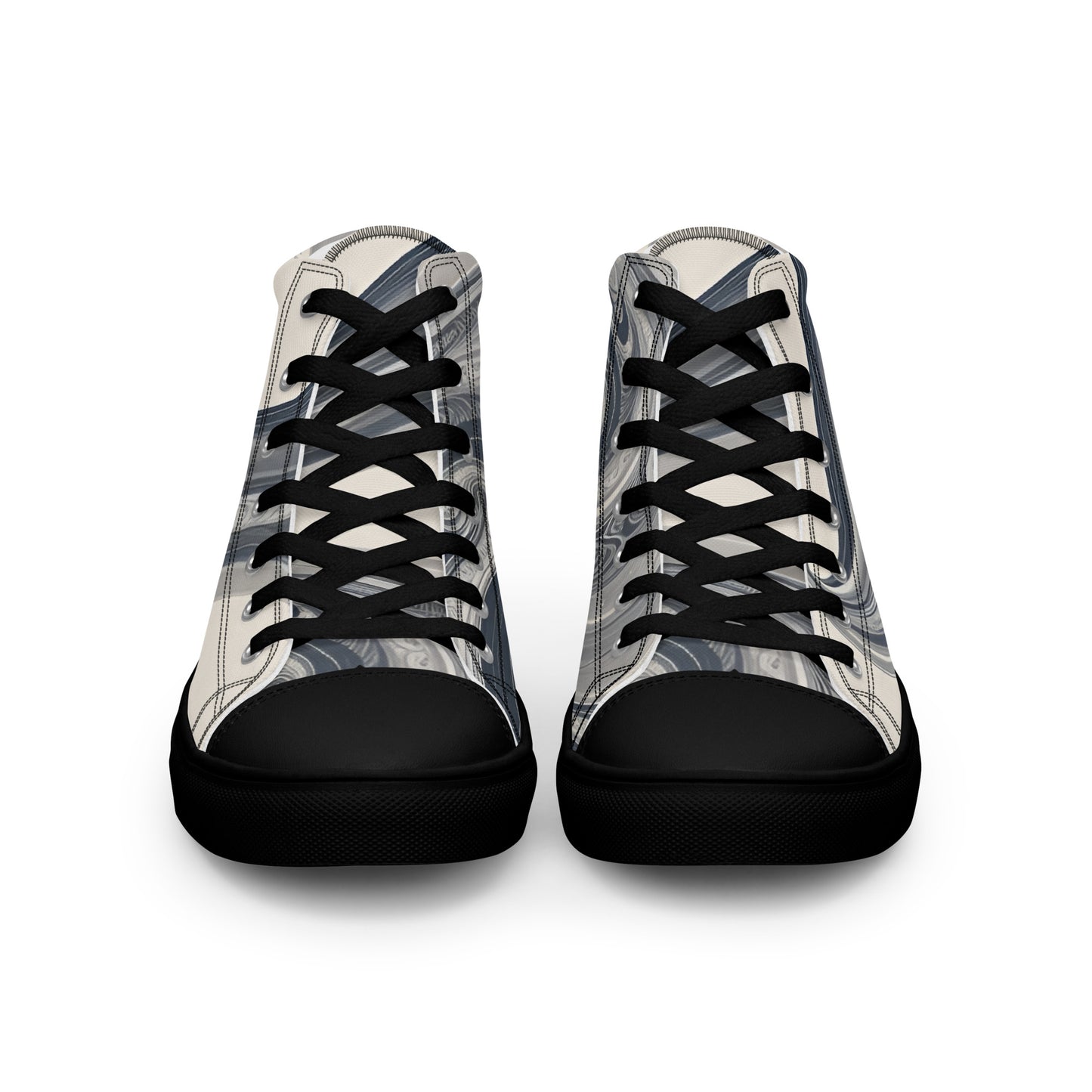 Men’s high top canvas shoes