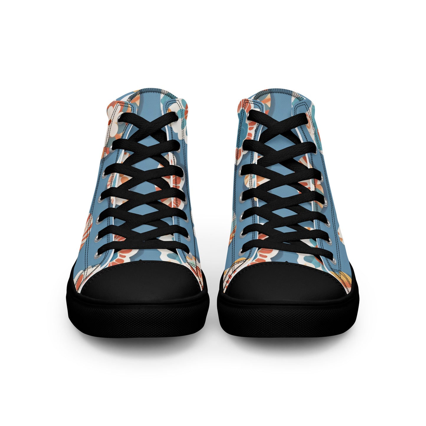 Men’s high top canvas shoes