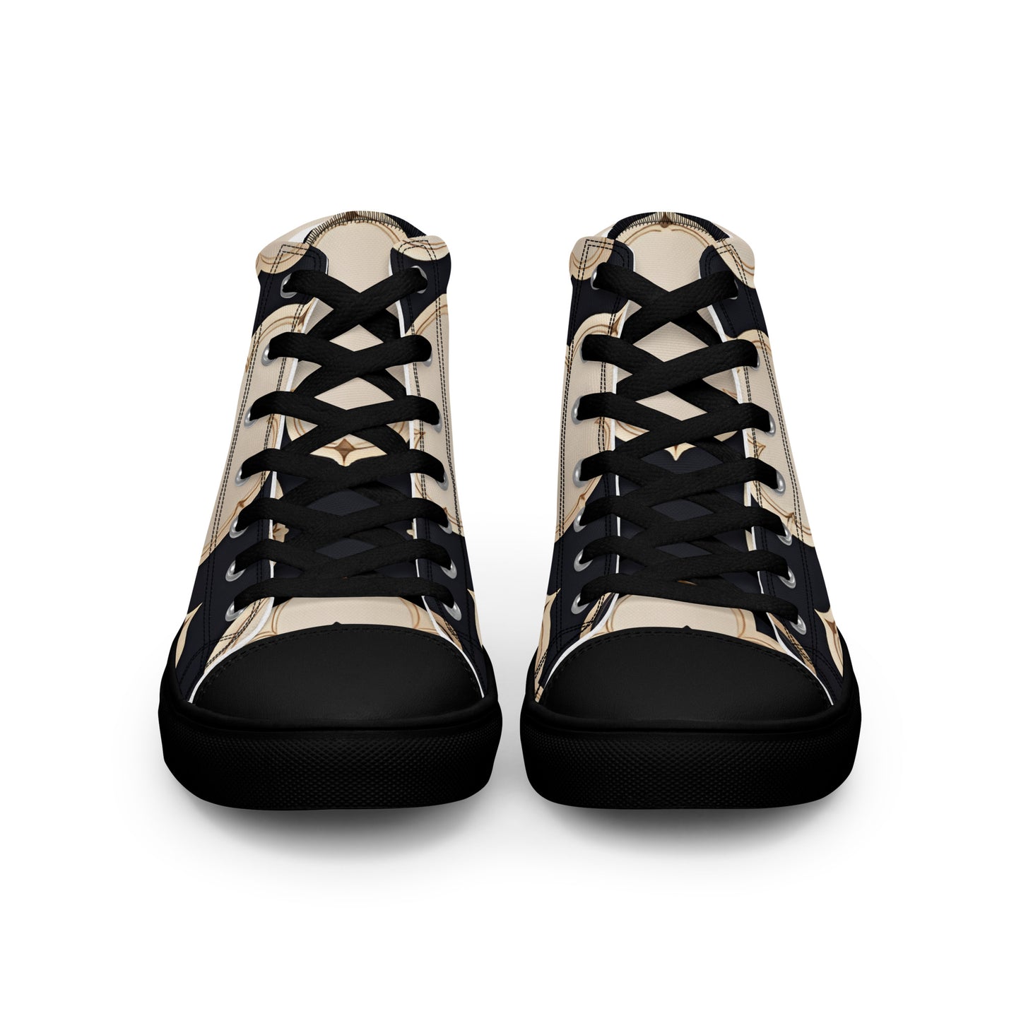 Men’s high top canvas shoes