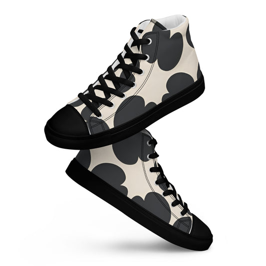 Men’s high top canvas shoes