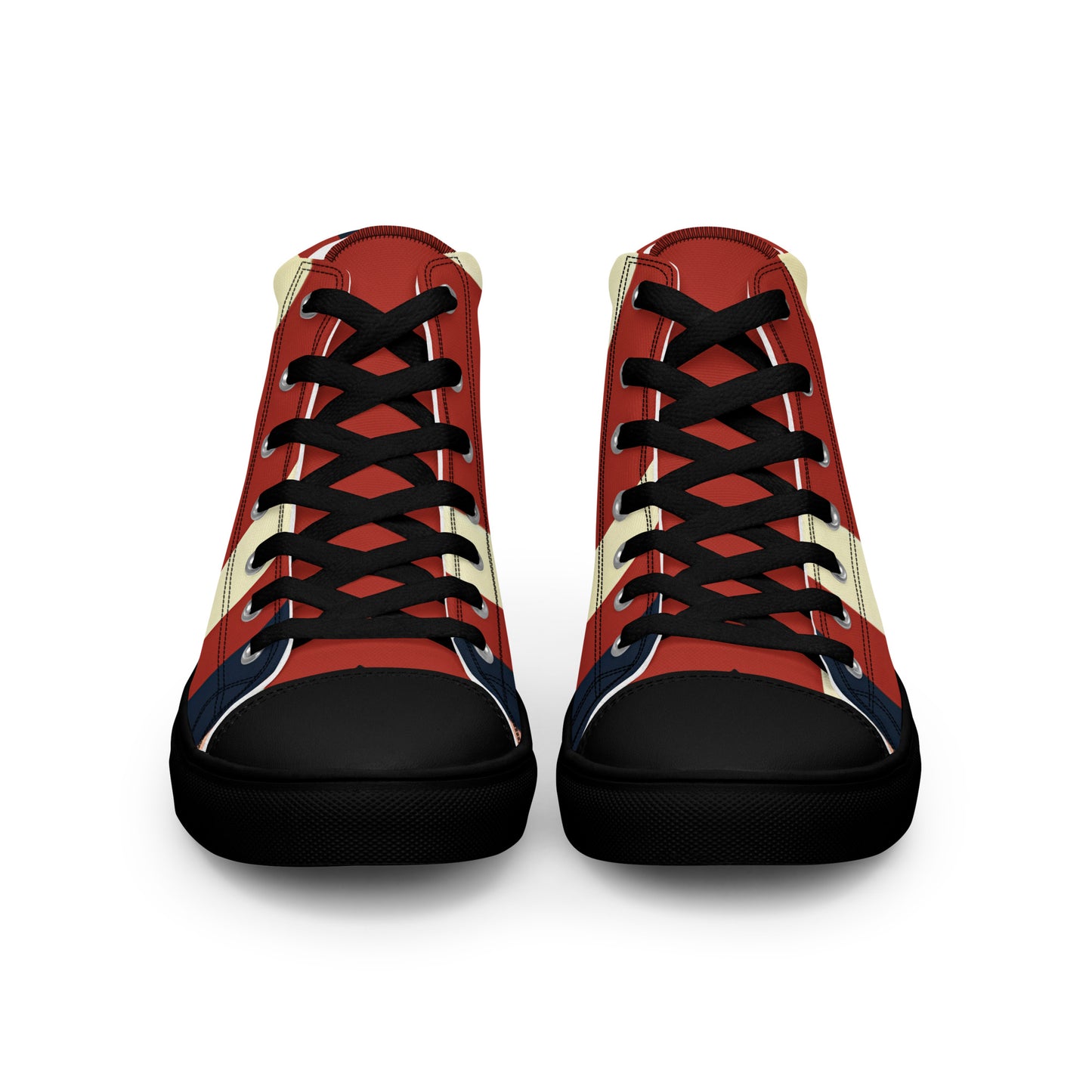 Men’s high top canvas shoes