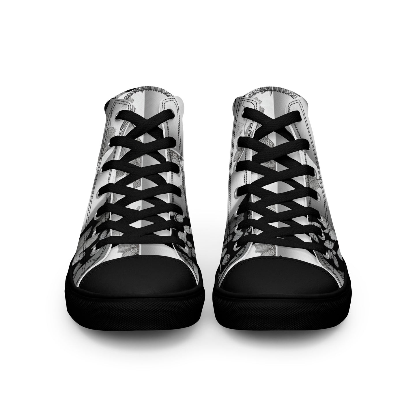 Men’s high top canvas shoes