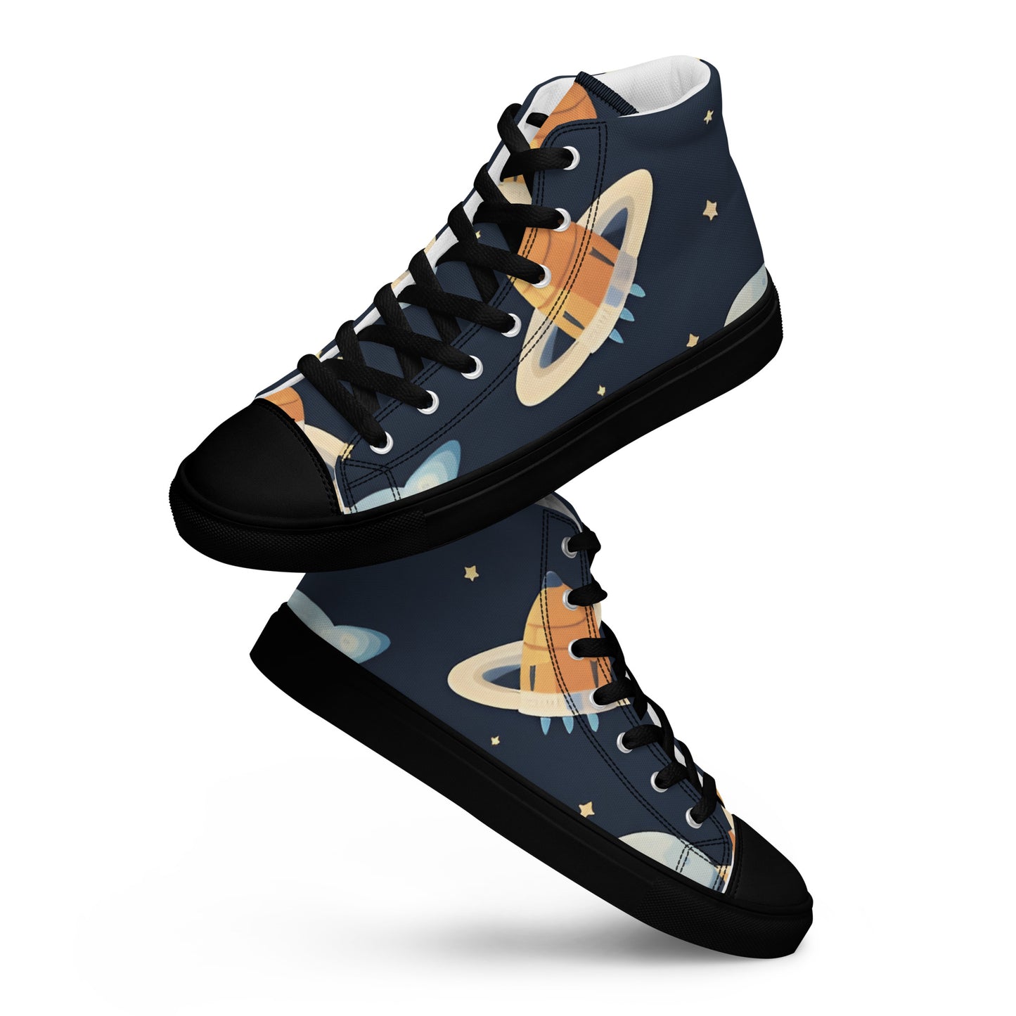 Men’s high top canvas shoes