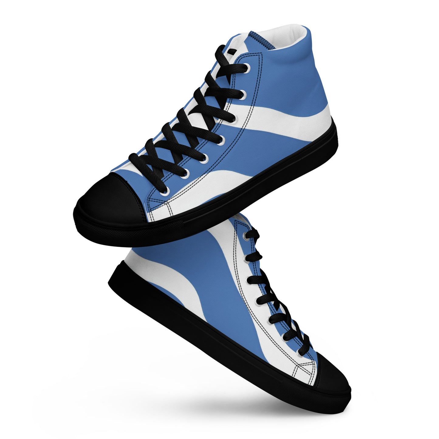 Men’s high top canvas shoes