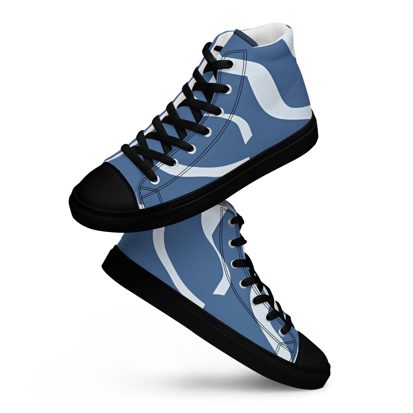 Men’s high top canvas shoes