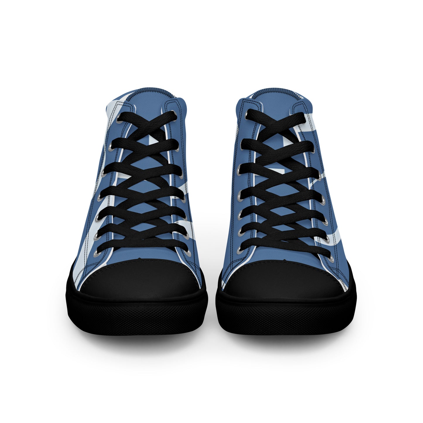 Men’s high top canvas shoes