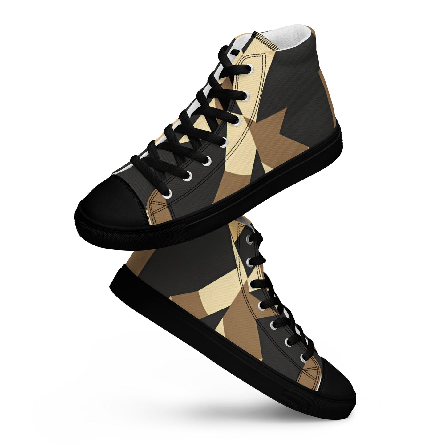 Men’s high top canvas shoes