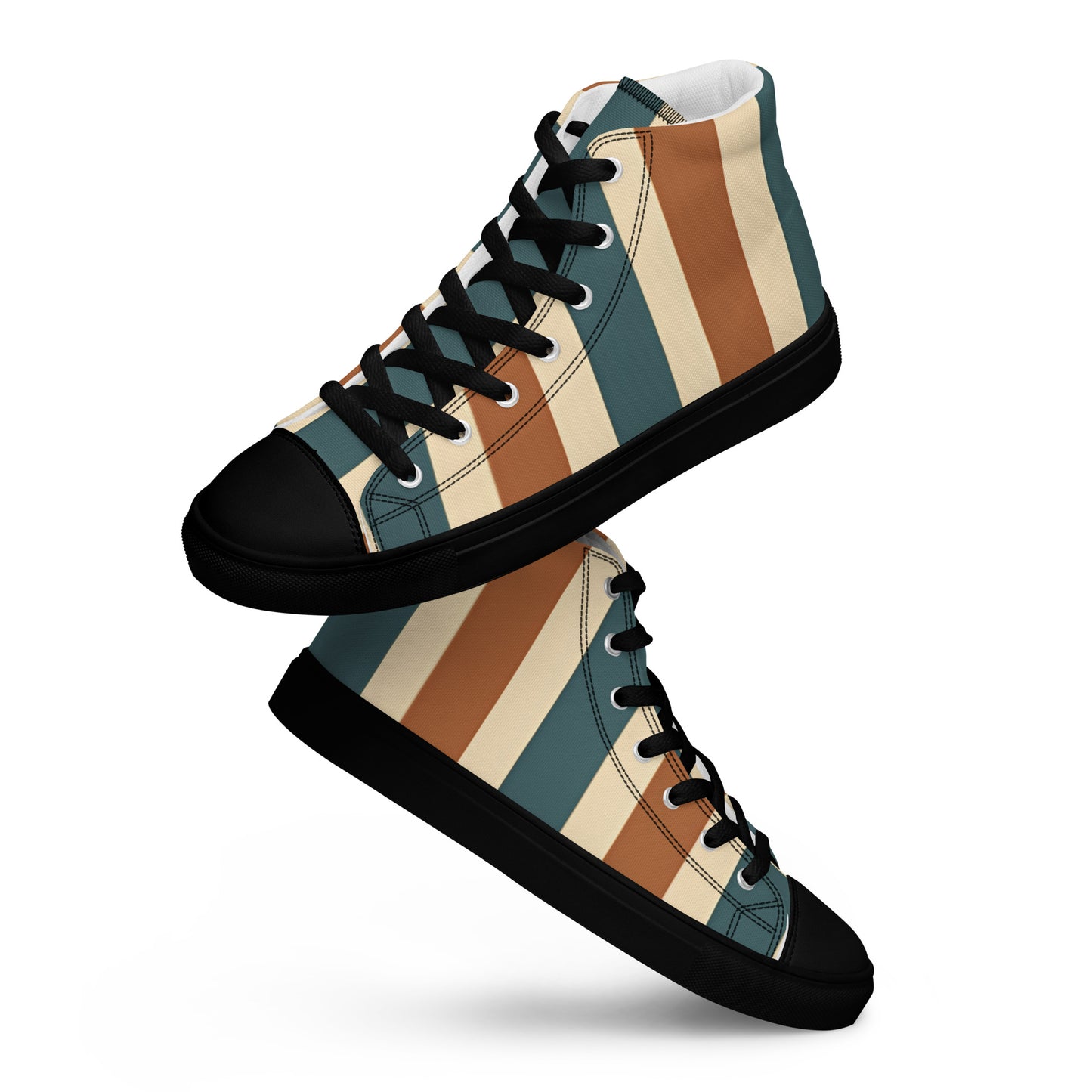 Men’s high top canvas shoes