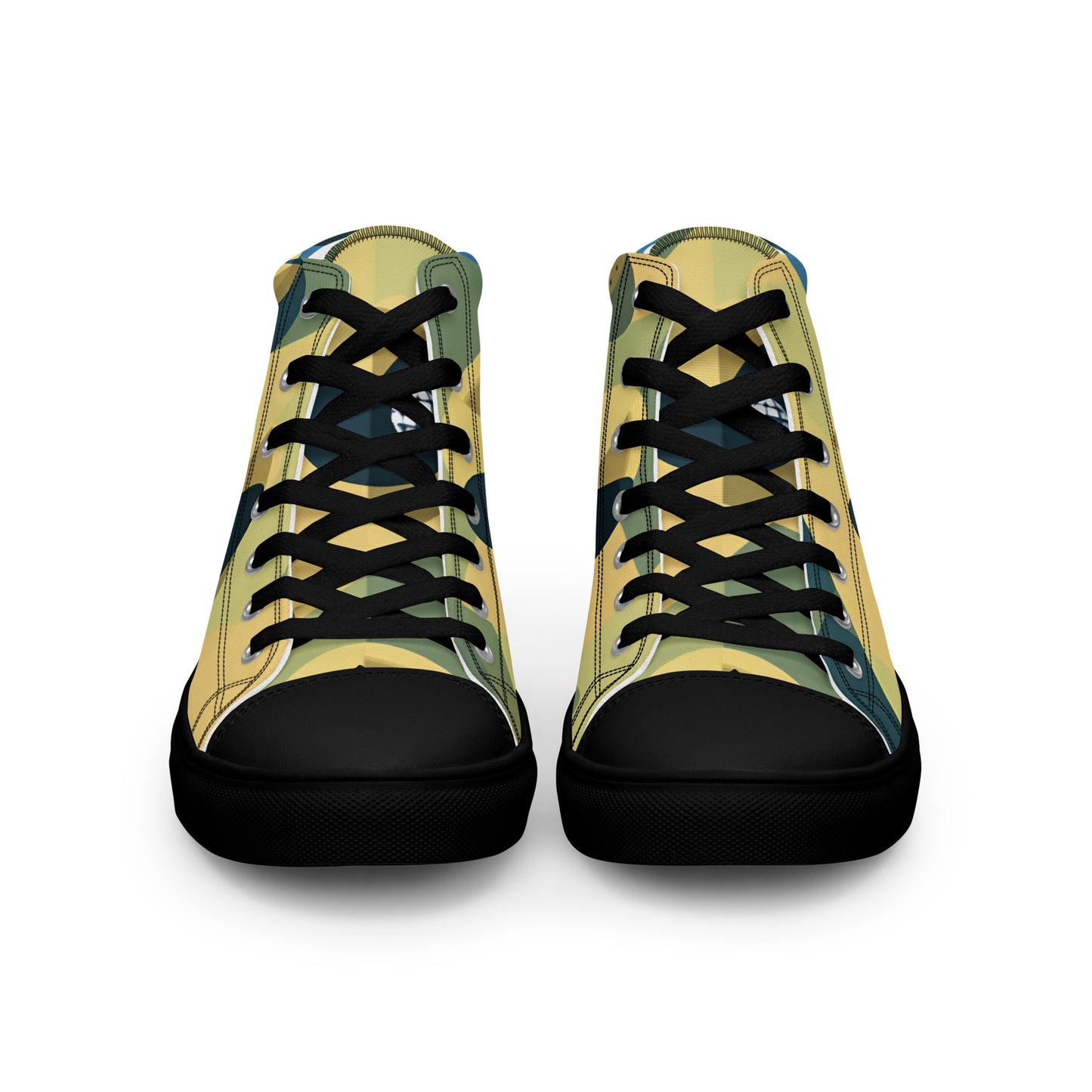 Men’s high top canvas shoes