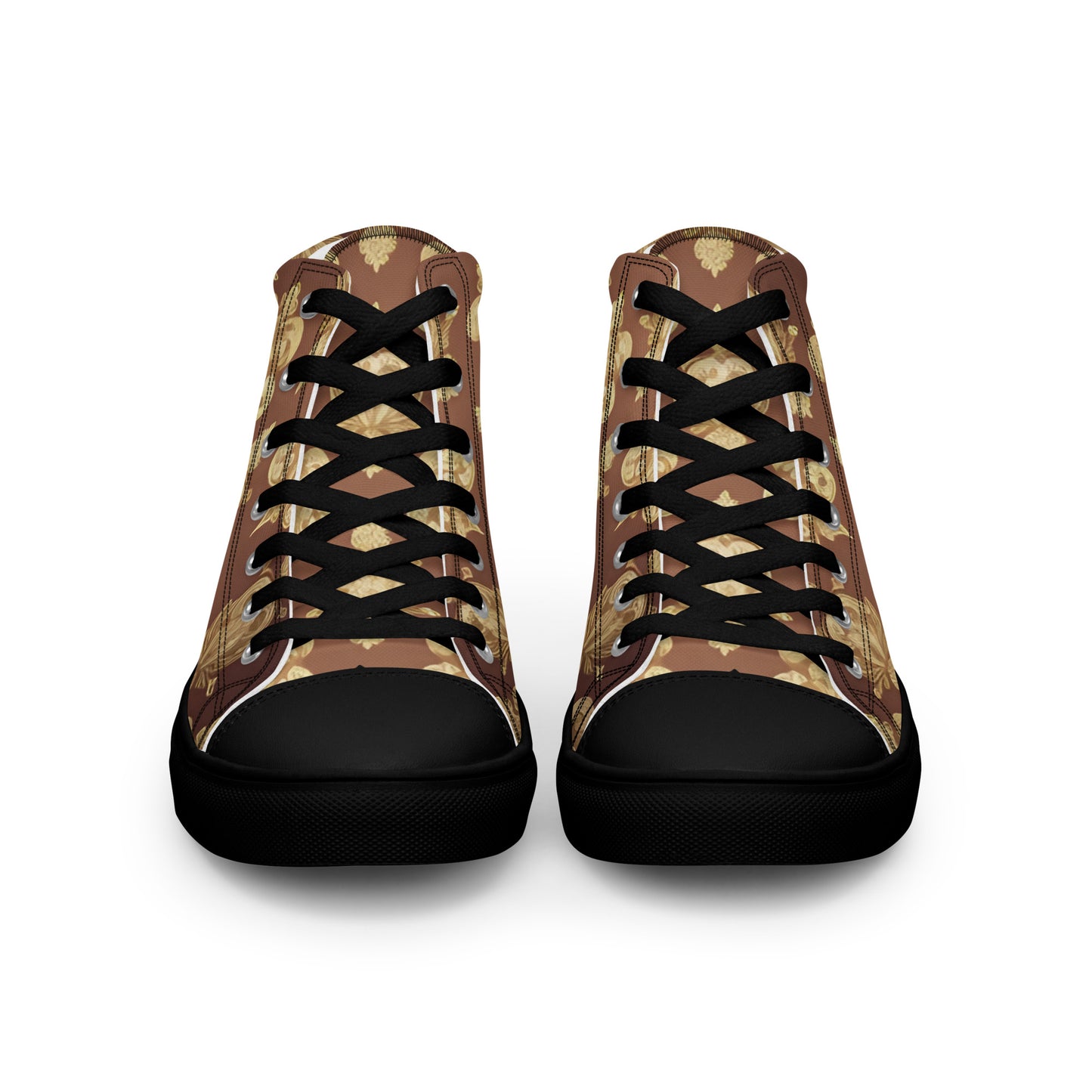 Men’s high top canvas shoes