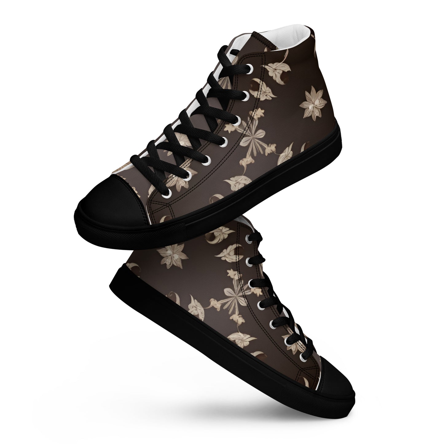 Men’s high top canvas shoes