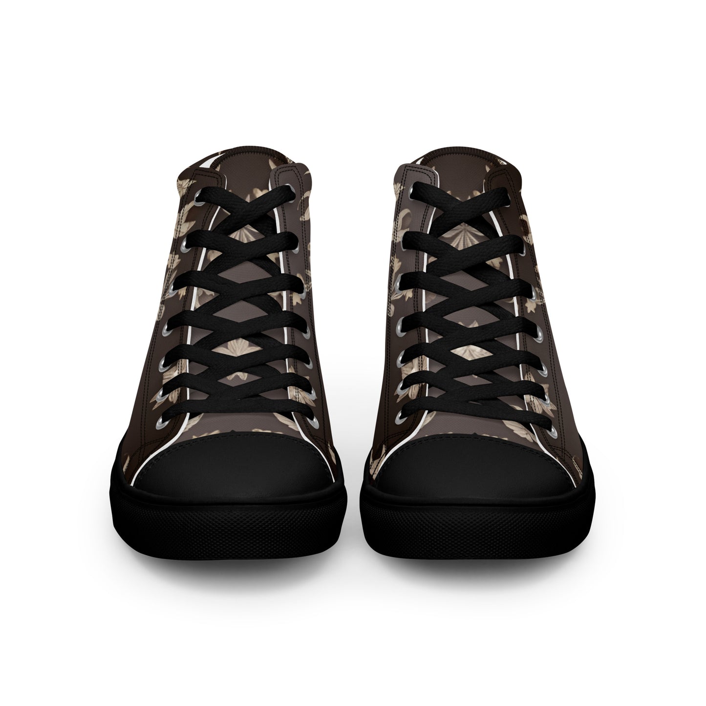 Men’s high top canvas shoes