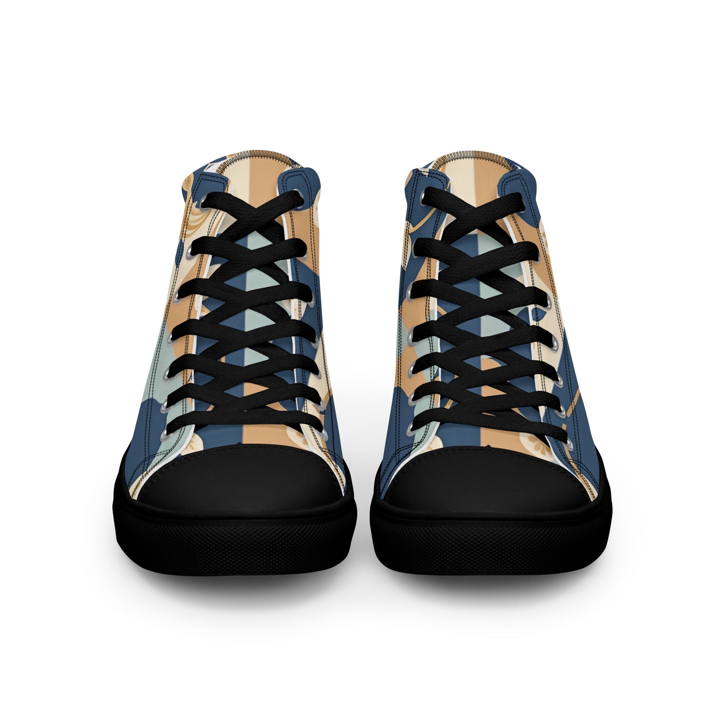 Men’s high top canvas shoes