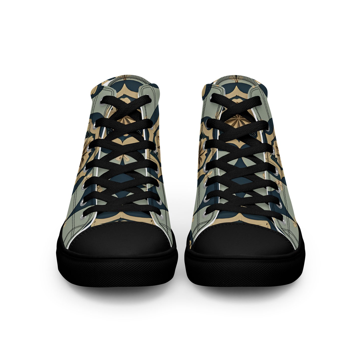 Men’s high top canvas shoes