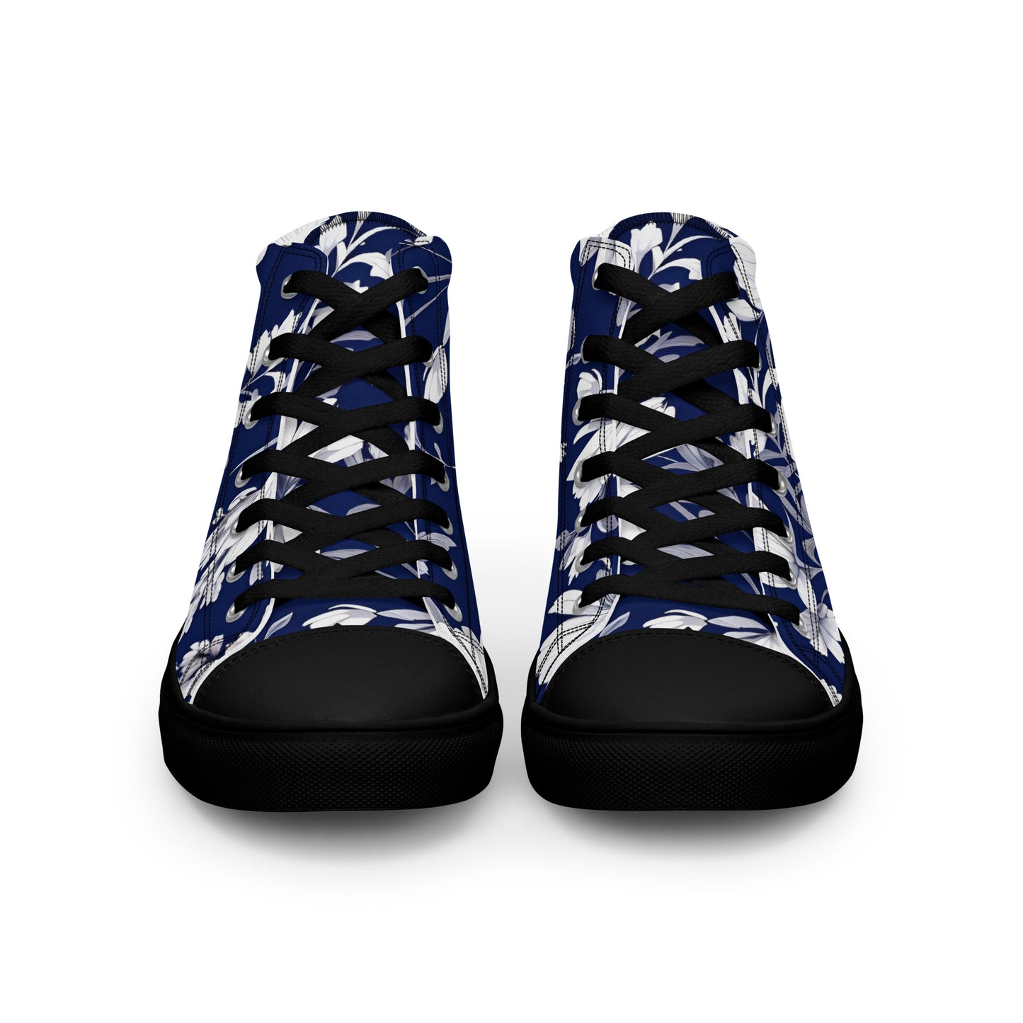 Men’s high top canvas shoes