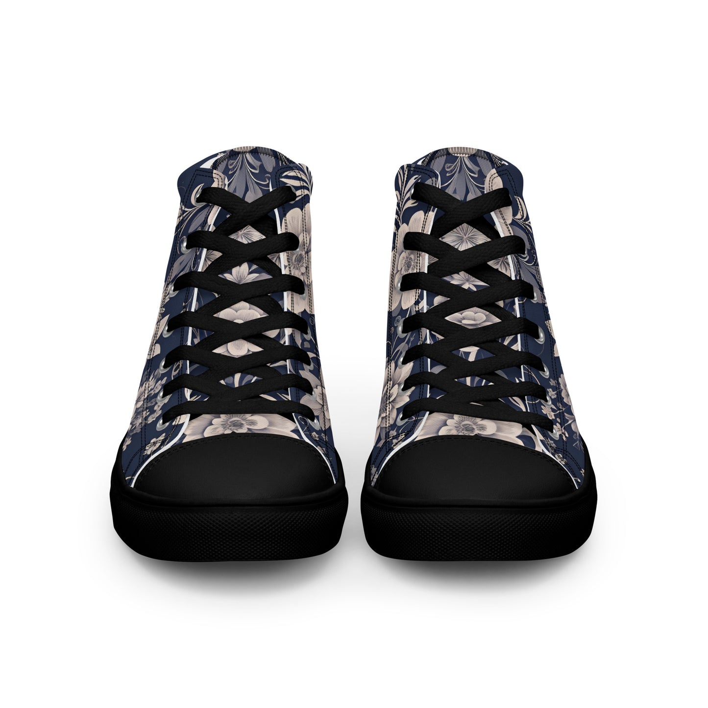 Men’s high top canvas shoes