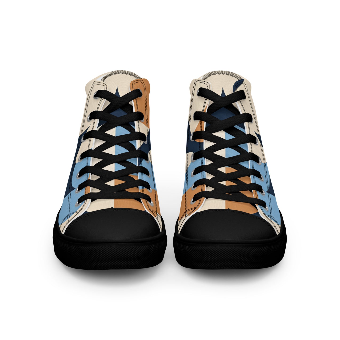 Men’s high top canvas shoes