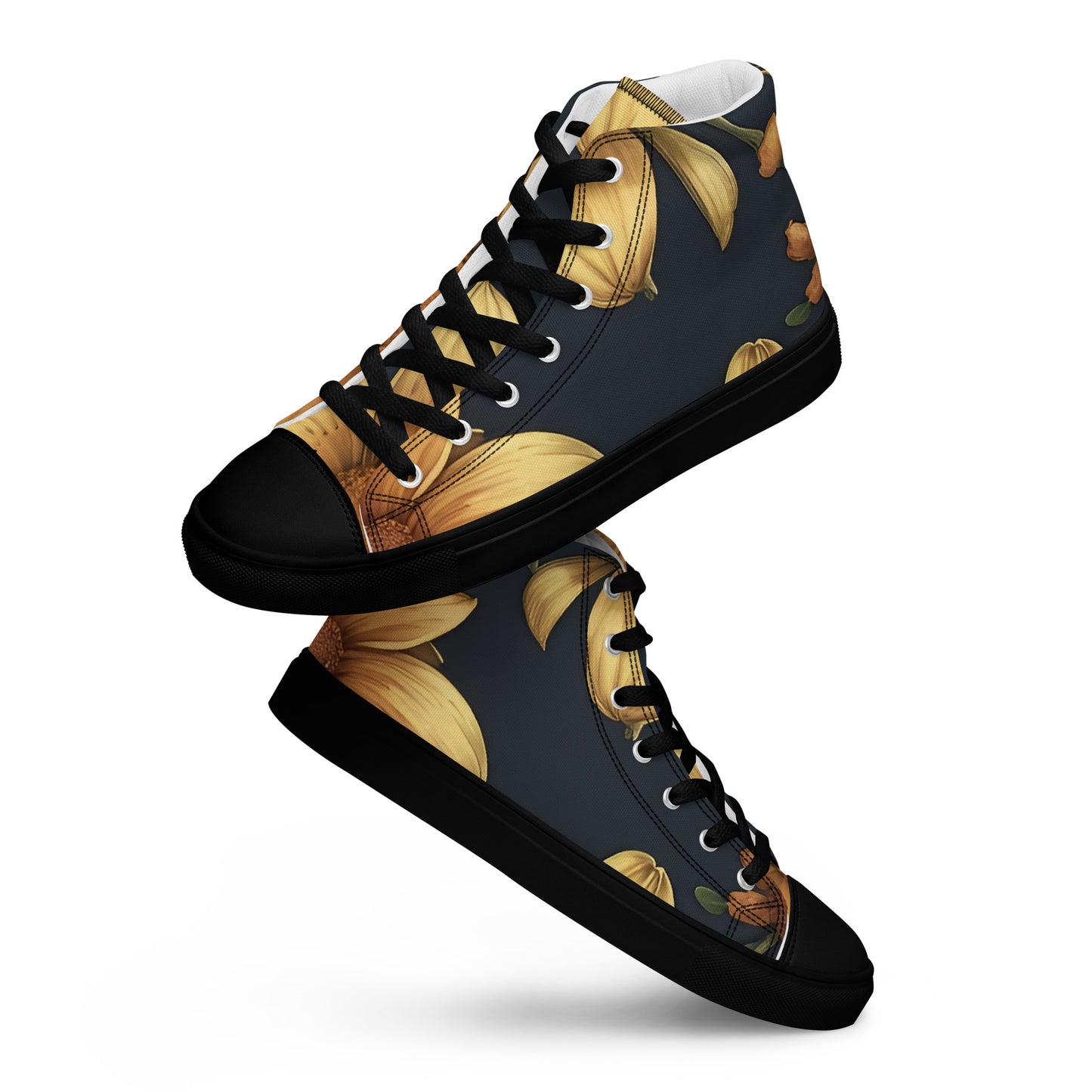 Men’s high top canvas shoes