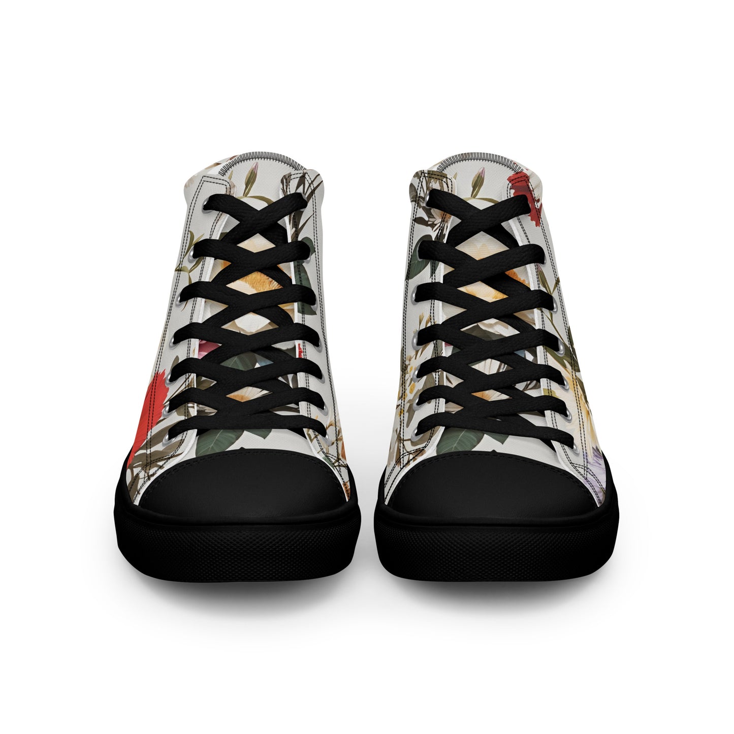 Men’s high top canvas shoes